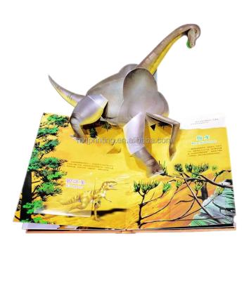 China paper & Cardboard New Design OEM 2022 Pop Up Book Printed Pop Up 3d Children's Books for sale