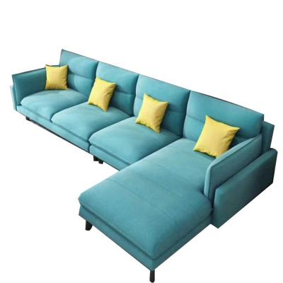 China Play Music Modern Fabric Sectional Sofa Set Fashionable 7 Seater Couch Living Room Furniture Factory Supplier Customizable for sale