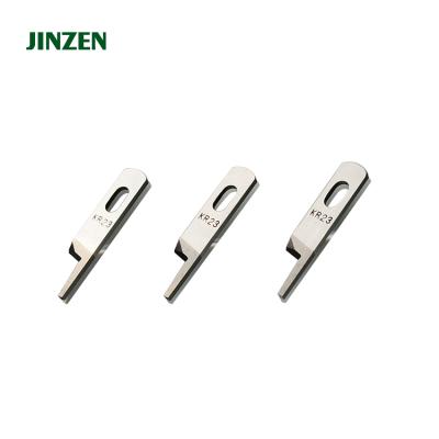 China Upper sewing knife KR23 for Siruba 747 overlock machine parts JINZEN BRAND for sale