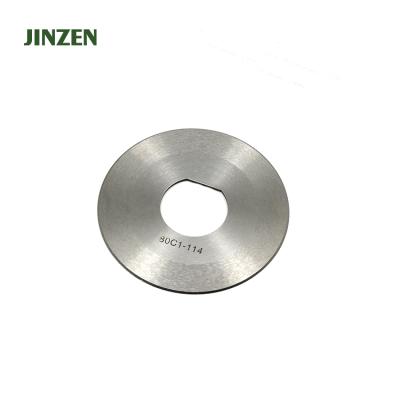 China JINZEN Tailor Circular Knife Round Knife For Industrial Fabric Slitter Parts Blade R80C1-114 for sale