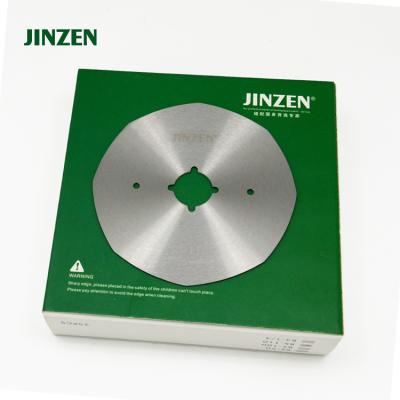 China JINZEN Sewing Machine Circular Knife Industrial High Quality Round Knife For Fabric Slitter Parts Blade RS-110 for sale