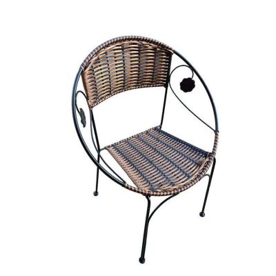 China Direct Selling Rustic And Wear Resistant Washable Rattan Outdoor Furniture Non-slip Chair for sale