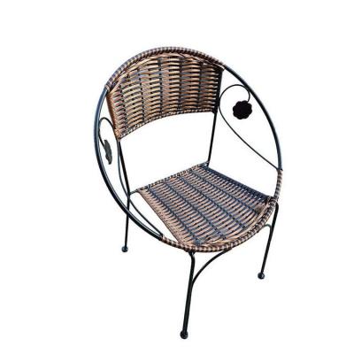 China Hot Selling Rustic At Low Prices Stylish Handmade Washable Rattan Office Chair for sale