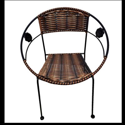 China New Rustic Non-slip Wear-resistant Washable Furniture Chair Rattan Commercial Rattan Chairs for sale