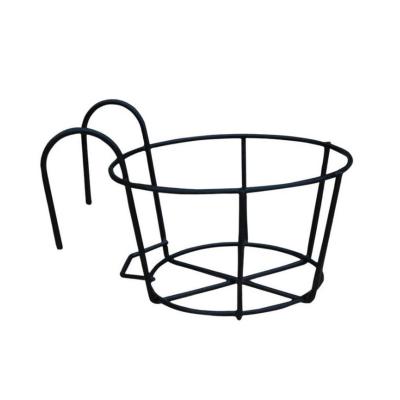 China Europe High Quality Metal Flower Metal Frame Basket Flower Pot Hanging Rack Hanging Rack for sale