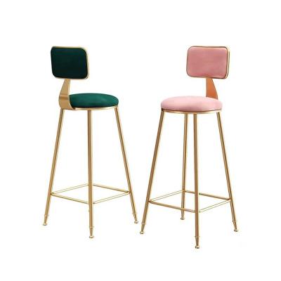 China Modern Commercial Cheap Modern Bar Bistros Furniture High Bar Stool Chairs High Legs Bar Stool for sale