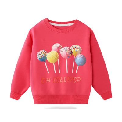 China Anti-wrinkle Long Sleeve Mans Pattern Print Soft Cotton Girl Sweatshirt for sale