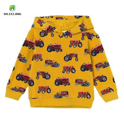 China Autumn Winter Warm Casual Kids Sports Car Comfortable Anti-shrink Cartoon Long Sleeve Sweatshirt Children Hoodie for sale