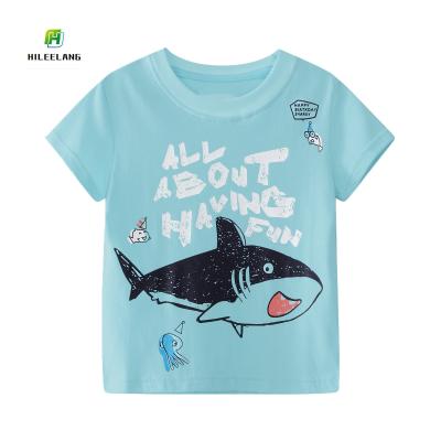 China New arrival cheap anti-pilling kids clothes child t-shirt cotton short sleeve kids boys t-shirt for sale