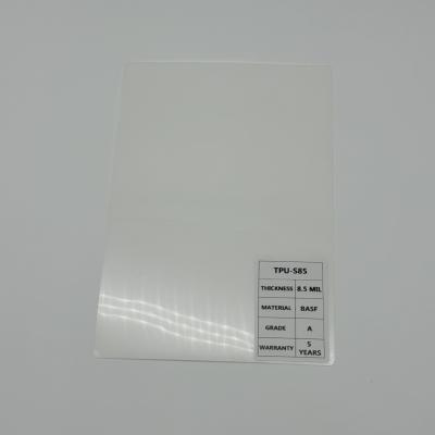 China UV Proof TPU PPF Film 8.5mil High Accuracy Transparent Car Film Decoration for sale