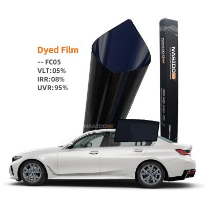 China UV Protection 1 Ply Window Tint HD Black Car Windshield Tint Film High Security FC50 for sale