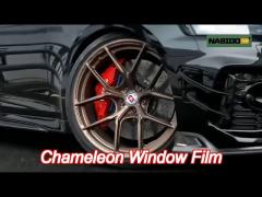 nasdio 80% rose red chameleon window film stylish eco friendly versatility
