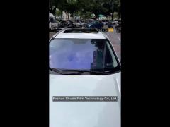 75%vlt car window solar film ir rejection custom 75 chameleon tint