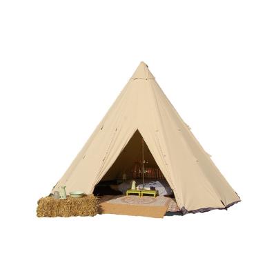 China Straight Tying Type Teepee Tent Canvas Tee Pee Tent for sale