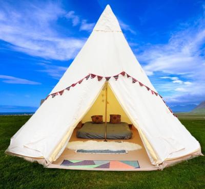 China Straight Tying Type Best Selling Medieval Canvas Bell Party House Tent for sale