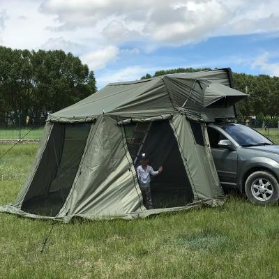 China Extended type offroad car roof tent roof top adventure tent roof top tent with annex for sale