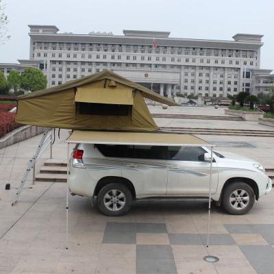 China Outdoor 4x4 Adventure Roof Top Car Tent Roof Top Tent Soft Bracing Type Straight Tying Type for sale