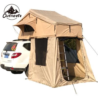 China Straight Bracing Type 4x4 Truck Offroad Land Soft Roof Top Tent For Sale for sale