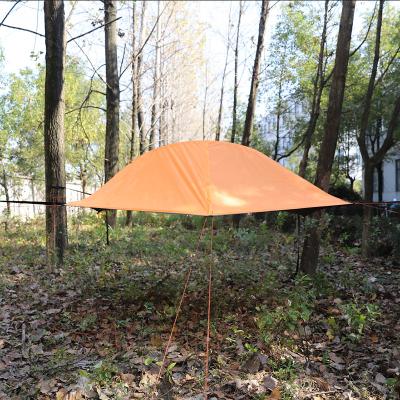 China Anti Water Suspended Treehouse Tent 2 Person With Mosquito Net And Rain Fly Waterproof Camping Tent Hammock for sale