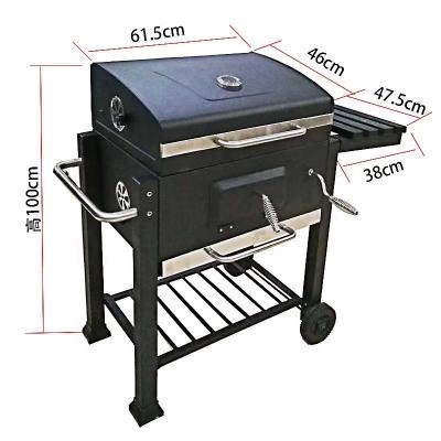 China Easily Assembled Custom Outdoor Camping BBQ Grill BBQ Tool Kit Portable Steel BBQ Grill for sale