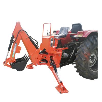 China Digging Excavate Agriculture Machinery Mini 3 Point Hung Tractor Backhoe Loader for sale