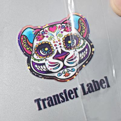 China Custom Waterproof 3D Transfer Waterproof UV Label Embossed Transfer Sticker Simons Cat Transferable Sticker On Box for sale