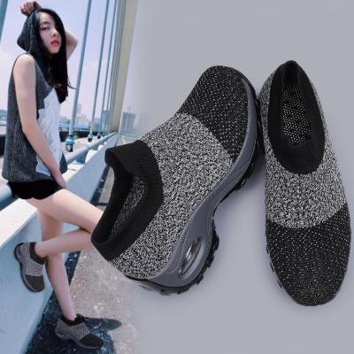 China Light weight A very popular and breathable air compression women's unique sports shoes for sale