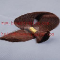 China 100% Human remy hair bulk  remy and non-remy color can be selected by your opinion for sale