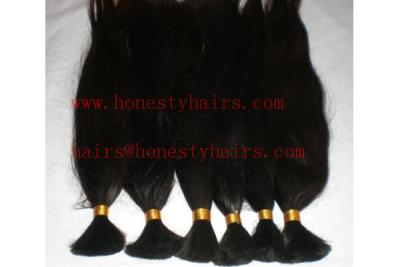 China 100% Human remy hair bulk remy and non-remy color can be selected by your opinion for sale