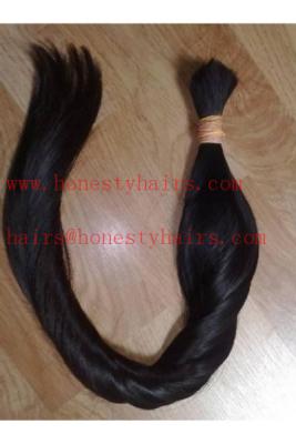 China 100% Human remy hair bulk remy and non-remy color can be selected by your opinion for sale