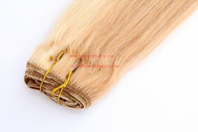 China 100% REMY hair extension, Clips in hair extension 8