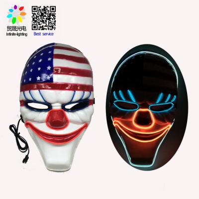 China Gift Show/Party/Promotion Custom Style Led Lighting Up EVA Foam Fashionable With USA Brand Cooling Eye Mask for sale