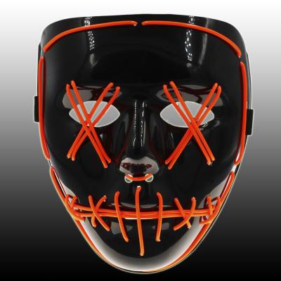 China Gift / Party Show / Promotion Wholesale Reusable Halloween Masks Light Up Scary Mask for sale