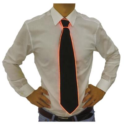 China Solid On New Arrivals Fashionable Wholesale Flexible Neon Led Flashing Light Up EL Wire Tie for sale