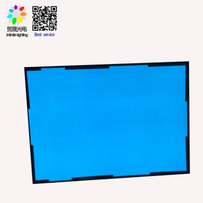 China Indoor or outdoor for sign displaying custom large size EL backlight panel EL panel glow electroluminescent paper neon sheet for sale