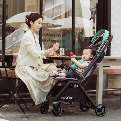 China Wholesale Polyester Convertible Multifunctional Adjustable Easy Foldable Portable Light Weight Luxury Baby Stroller for sale