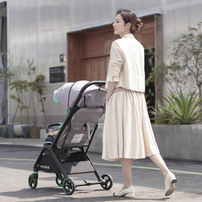 China Polyester New Design Adjustable Multifunctional Convertible Portable Easy Folding Customized Luxury Baby Stroller for sale