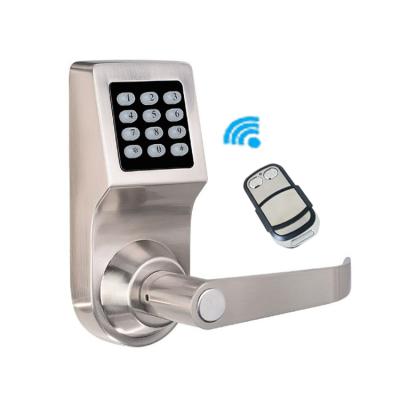 China Wholesale Remote+ Password+card+key China manufacturer smart home electric door lock for door with remote control for sale