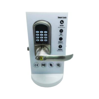 China Code Zinc Alloy Digital Door Lock With IC Card And Handle for sale