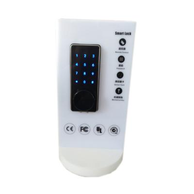 China Zinc Alloy Smart Wireless Keyless Digital Door Lock Password APP Deadbolt Touching Security TTlock for sale