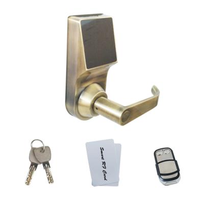 China Digital code password key zinc alloy safe remote control door lock for indoor door for sale