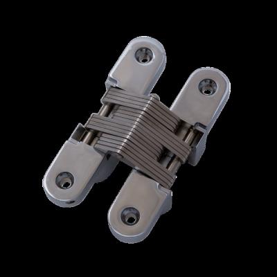 China Taiwan Traditional Supplier High Quality 180 Degrees 117mm Zinc Alloy Heavy Duty Hidden Door Hinge for sale