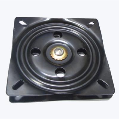 China Industrial 6.5 Inch * T 2.5mm 360 Degree Rotation Metal Swivel Plate for sale