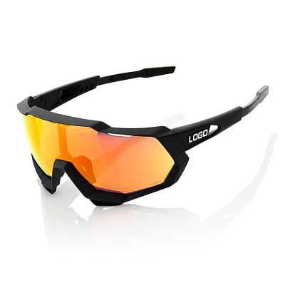 China Cycling Anti UV Wide Angle PC Glasses Anti UV Bike Glasses Tr90 Cycling Outdoor Sports Running Windproof Glasses Bike Riding Equipment for sale