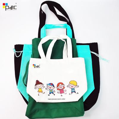 China Customized Reusable Folding Tote Shopping Bag Recycled Eco Cotton Bag With Logo for sale