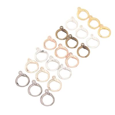 China 2020 E-Co Female Korean Jewellery Friendly Round Metal Clip Circle Earrings For Women for sale