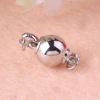 China Good Sale Selected Slippery Looking Lantern Shape Safety Clasps For Pearl Necklaces for sale