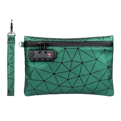 China Custom Smell Proof ANDRONS Carbon Lining Storage Bag With Lock Smell Proof Bag for sale