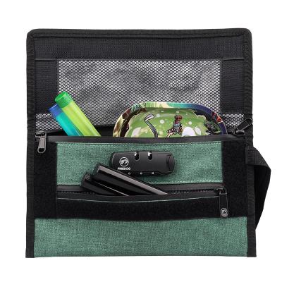 China ANDIRONS Custom Smell Proof Pouch Convenient With Lock Carbon Lined Smell Proof Bag for sale