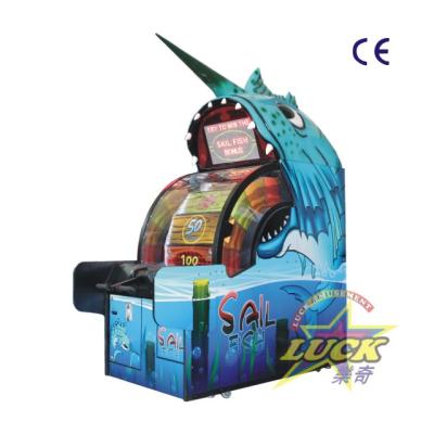 China Hot Sale Coin Operated Rolling Machine W835*L1940*H2770mm Lottery Amusement Fishing Wheel Redemption Game for sale